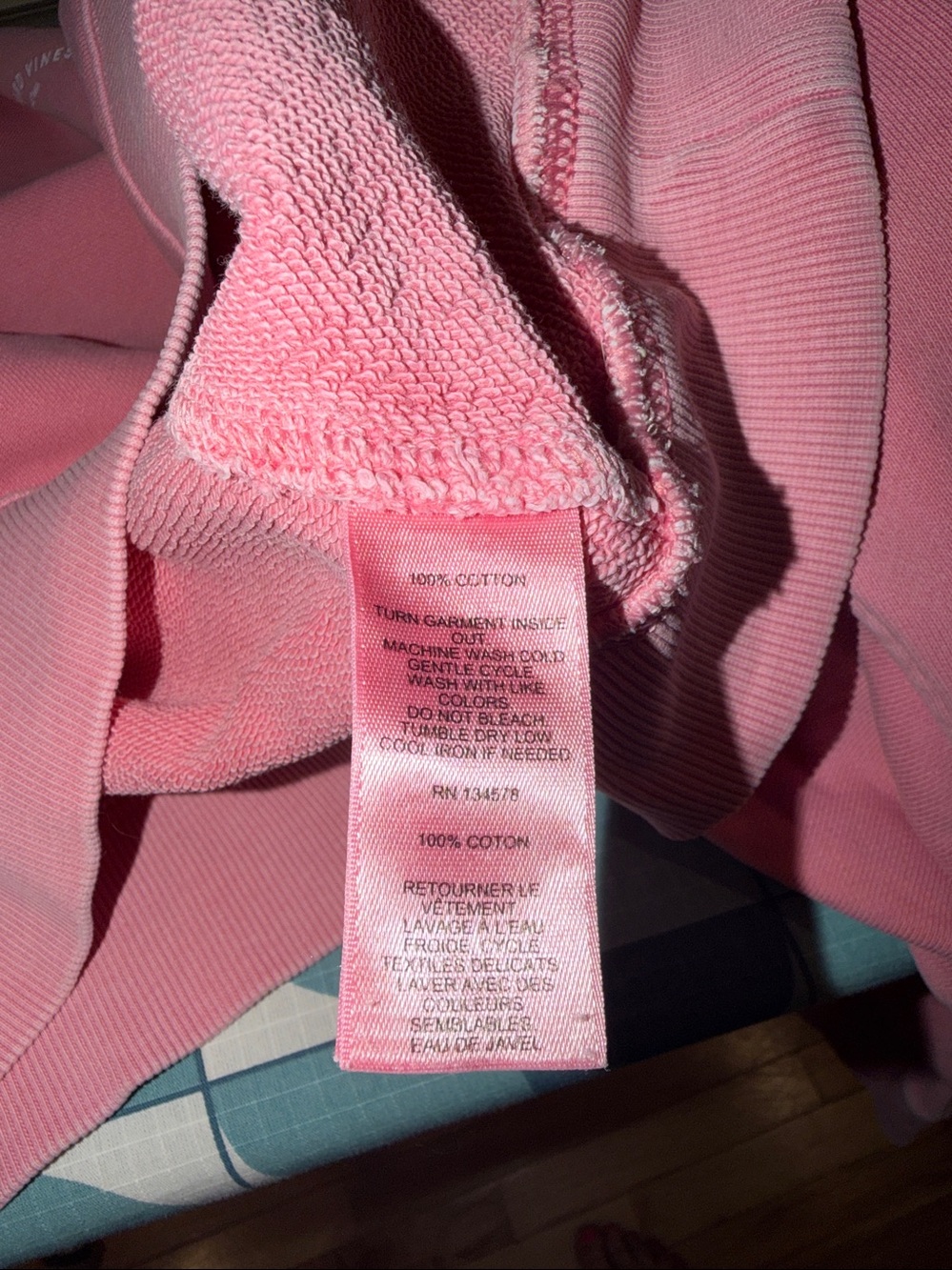 Vineyard Vines Soft Pink  Crewneck Pullover Size Small - Picture 10 of 10